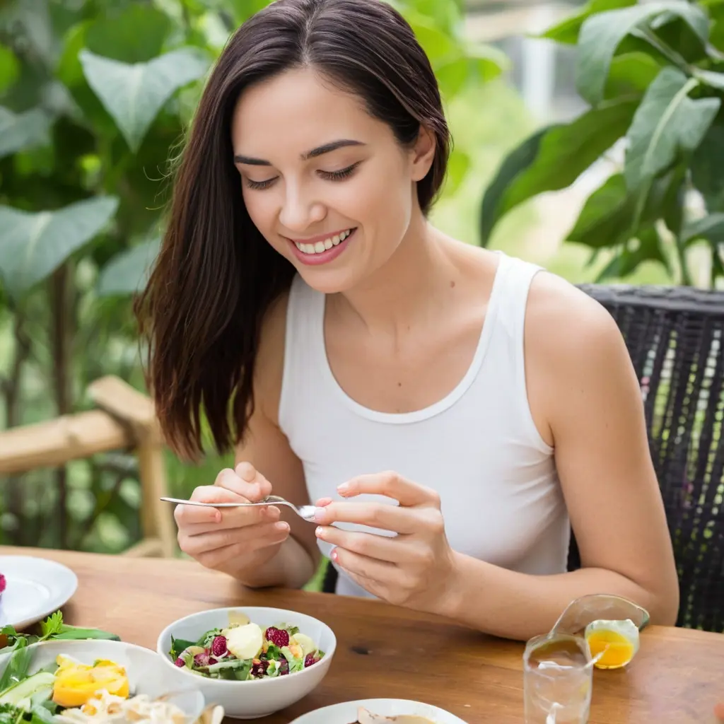 Практика mindful eating для улучшения пищеварения и укрепления эмоционального здоровья без диетических ограничений